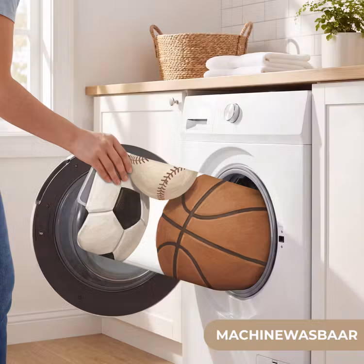 Sport - Ballen - Illustratie Badmat klein -USP_WasbaarNL