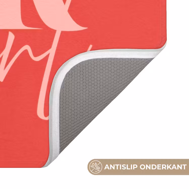 Star girl - Rood - Panter - Ster Badmat klein -USP_AntislipNL