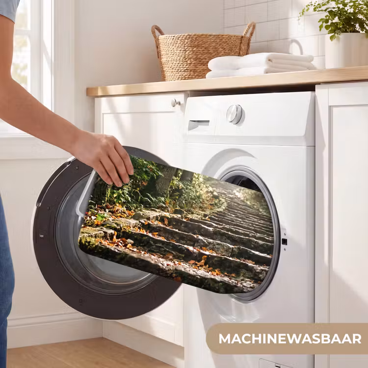 Stenen - Trap - Bos - Natuur Badmat middel -USP_WasbaarNL