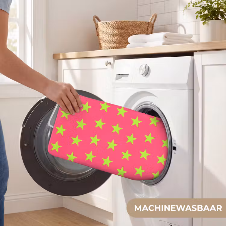Sterren - Patroon - Roze Badmat klein 997 -USP_WasbaarNL