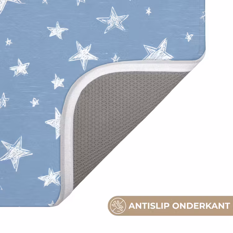 Sterretjes - Patroon - Blauw Badmat klein 997 -USP_AntislipNL