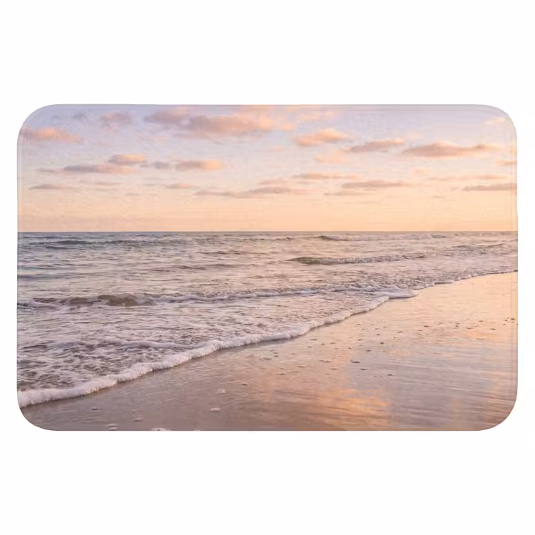 Strand - Branding - Wolken Badmat klein -3d