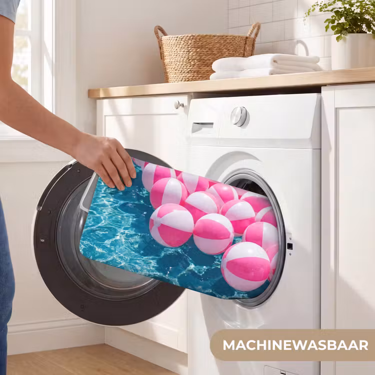 Strandballen - Roze - Water Badmat klein -USP_WasbaarNL