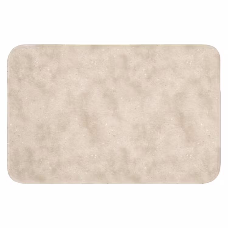 Structuur - Spikkels - Beige Badmat klein 997 -3d