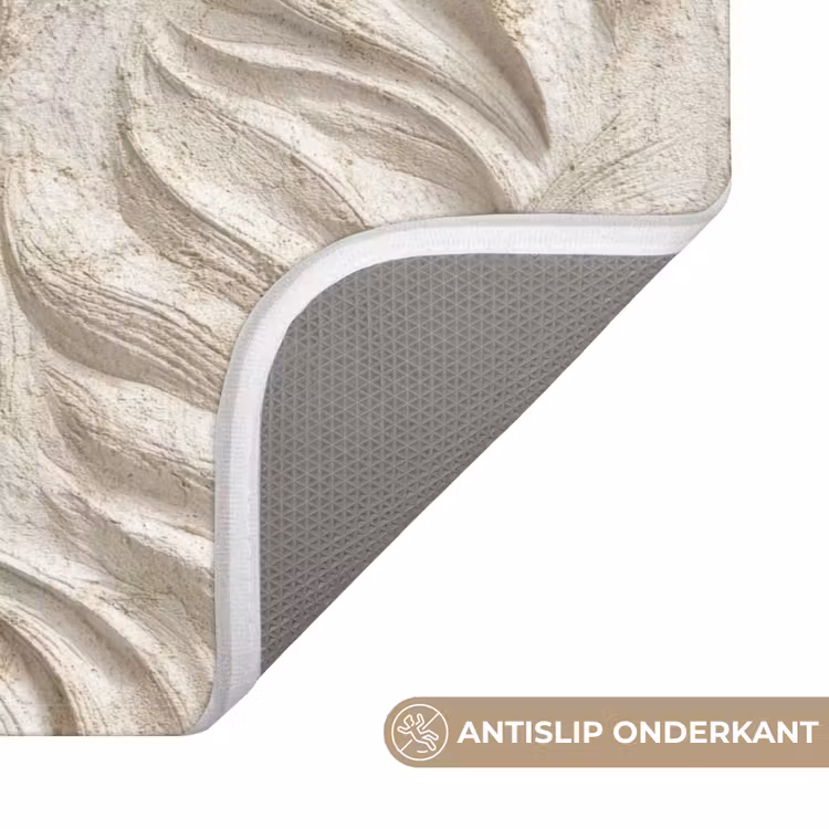Textuur - Reliëf - Beige Badmat klein 997 -USP_AntislipNL