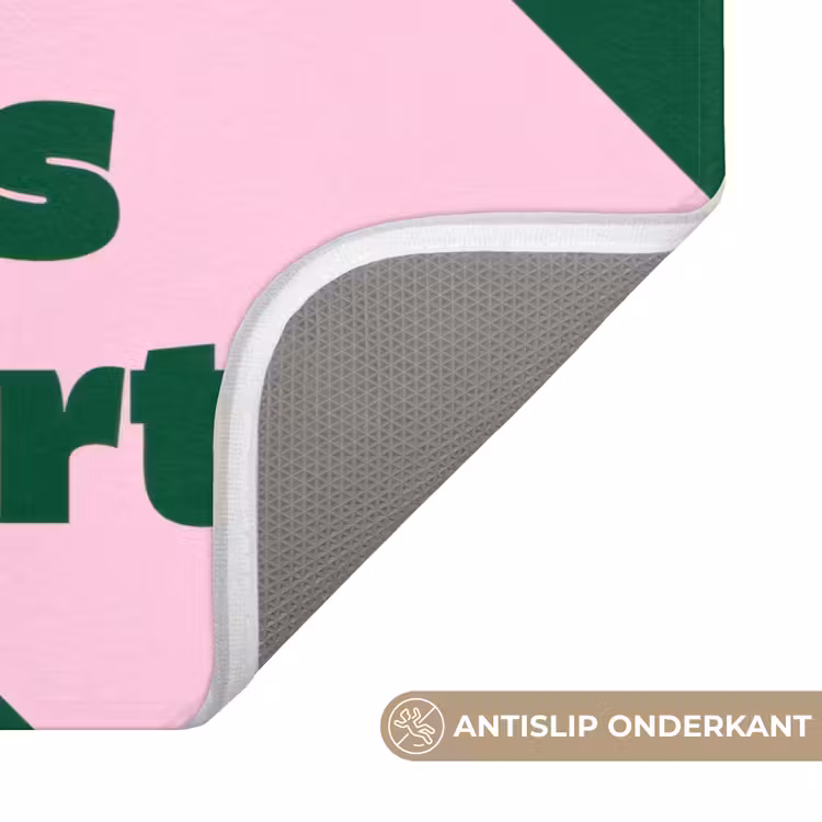 This is art - Schaduw - Roze Badmat klein -USP_AntislipNL