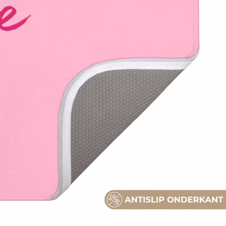 Toedeloe - Roze - Minimalistisch Badmat klein -USP_AntislipNL