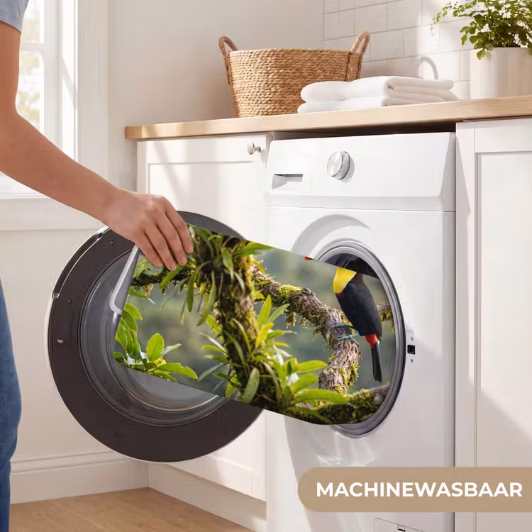 Toekan - Jungle - Natuur - Kleurrijk Badmat middel -USP_WasbaarNL