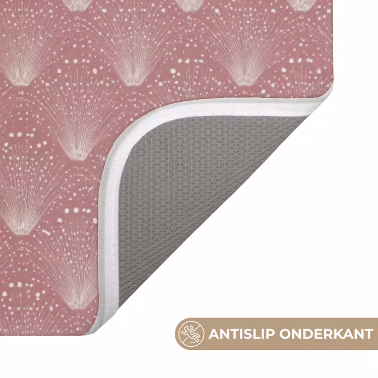 Trendy - Patroon - Roze Badmat klein 997 -USP_AntislipNL