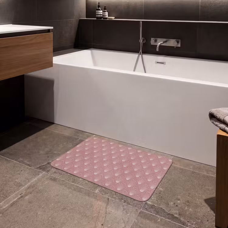 Trendy - Patroon - Roze Badmat klein 997 -sfeer3