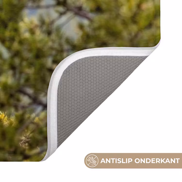 Uil - Oehoe - Bomen - Natuur Badmat middel -USP_AntislipNL