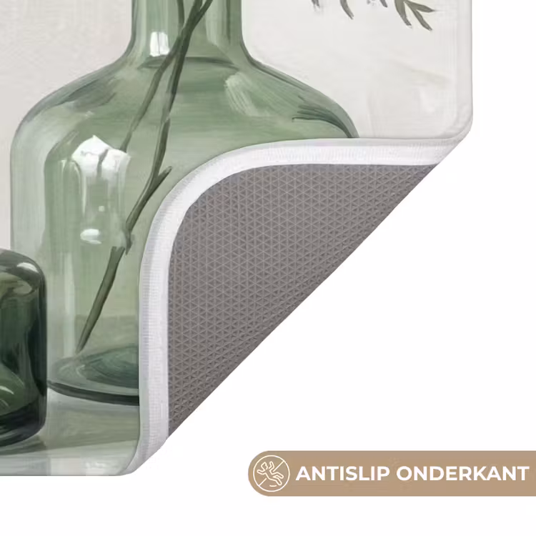 Vazen - Bladeren - Groen Badmat klein -USP_AntislipNL