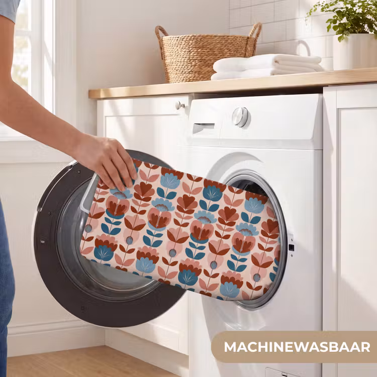 Vintage - Motief - Kleurrijk Badmat klein 997 -USP_WasbaarNL