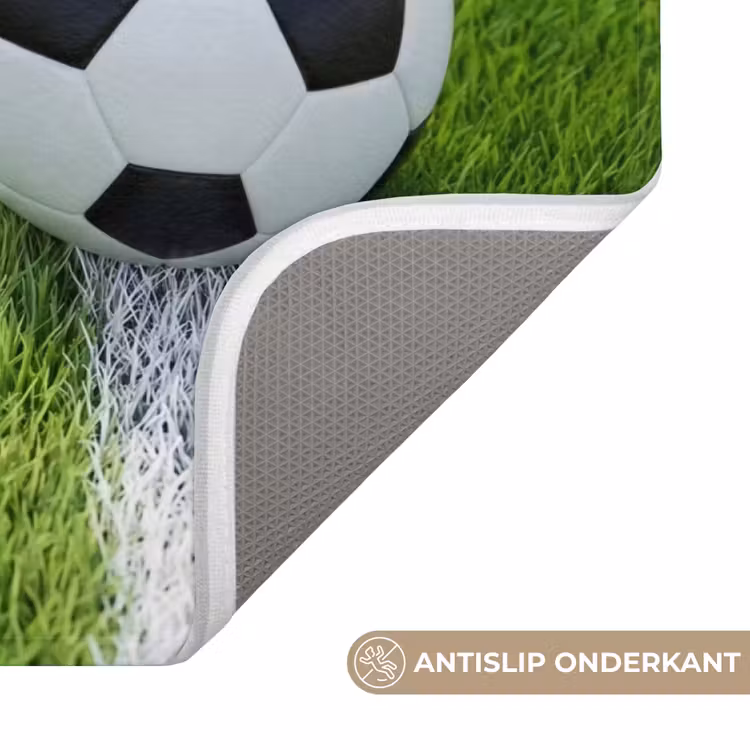 Voetbal - Grasveld - Sport - Groen Badmat klein -USP_AntislipNL