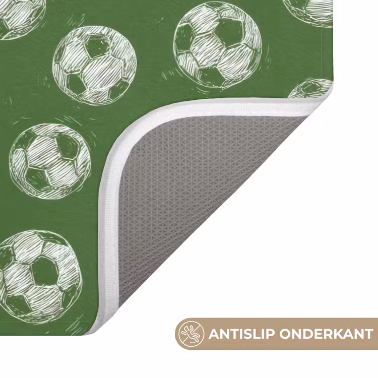 Voetbal - Sport - Groen Badmat klein 997 -USP_AntislipNL