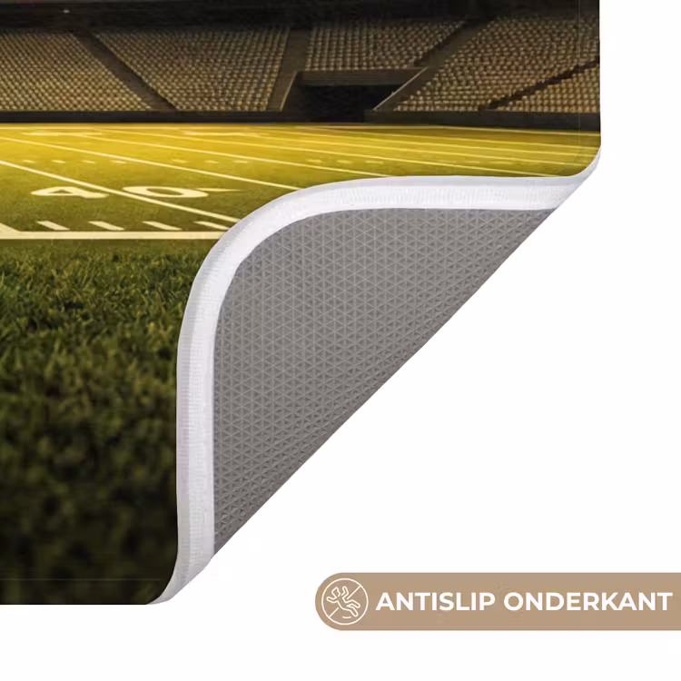 Voetbal - Stadion - Nacht - Modern Badmat klein -USP_AntislipNL