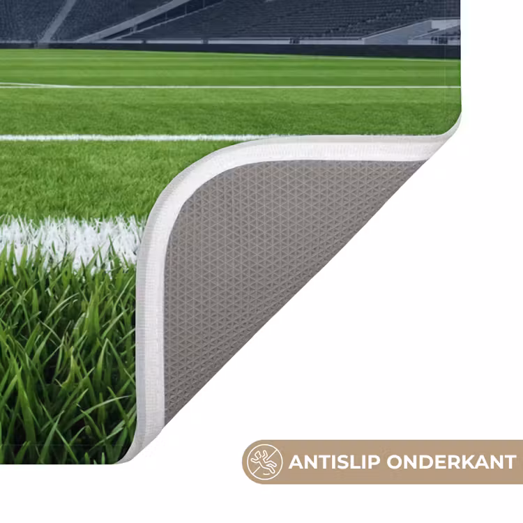 Voetbal - Stadion - Sport - Groen Badmat klein -USP_AntislipNL