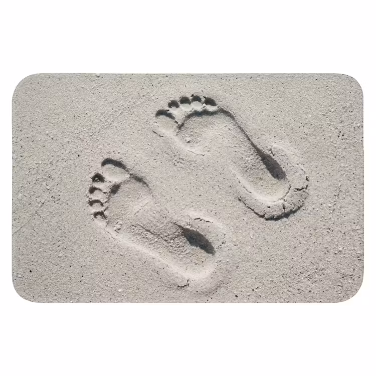 Voeten - Zand - Zee Badmat klein -3d