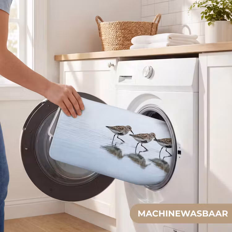Vogels - Water - Grijs Badmat klein -USP_WasbaarNL