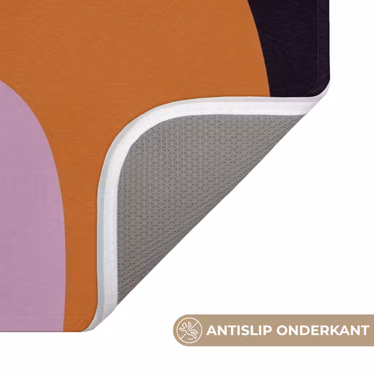 Vormen - Abstract - Kleuren - Vierkant Badmat klein -USP_AntislipNL