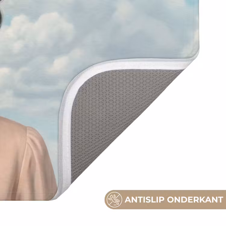 Vrouw - Narcissen - Geel Badmat klein -USP_AntislipNL