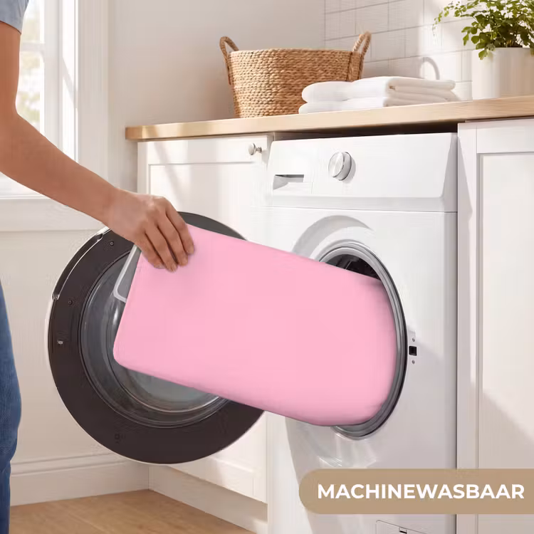 Yes you can do it - Rood - Roze Badmat klein -USP_WasbaarNL