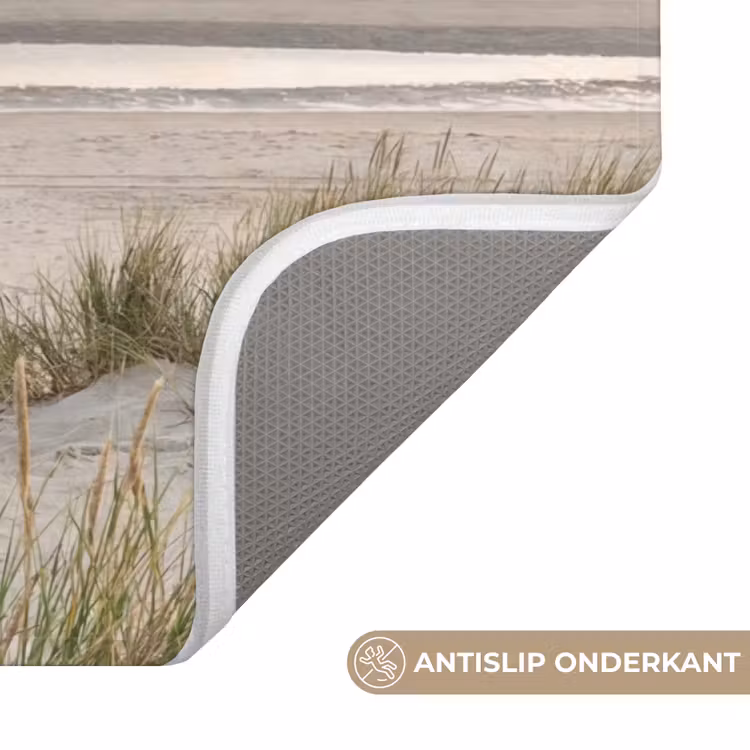 Zandstrand - Bewolkt - Duinen Badmat klein -USP_AntislipNL