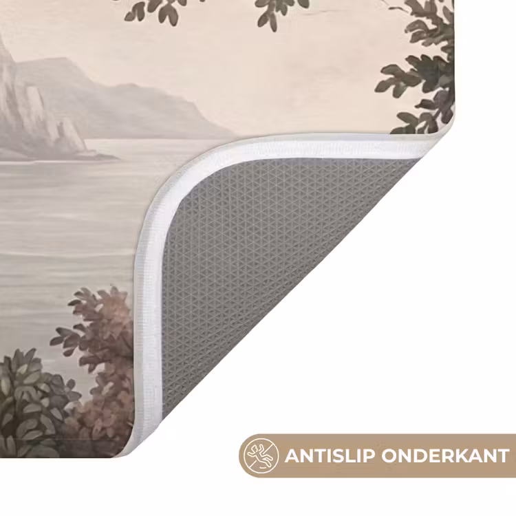 Zee - Villa - Beige Badmat klein -USP_AntislipNL
