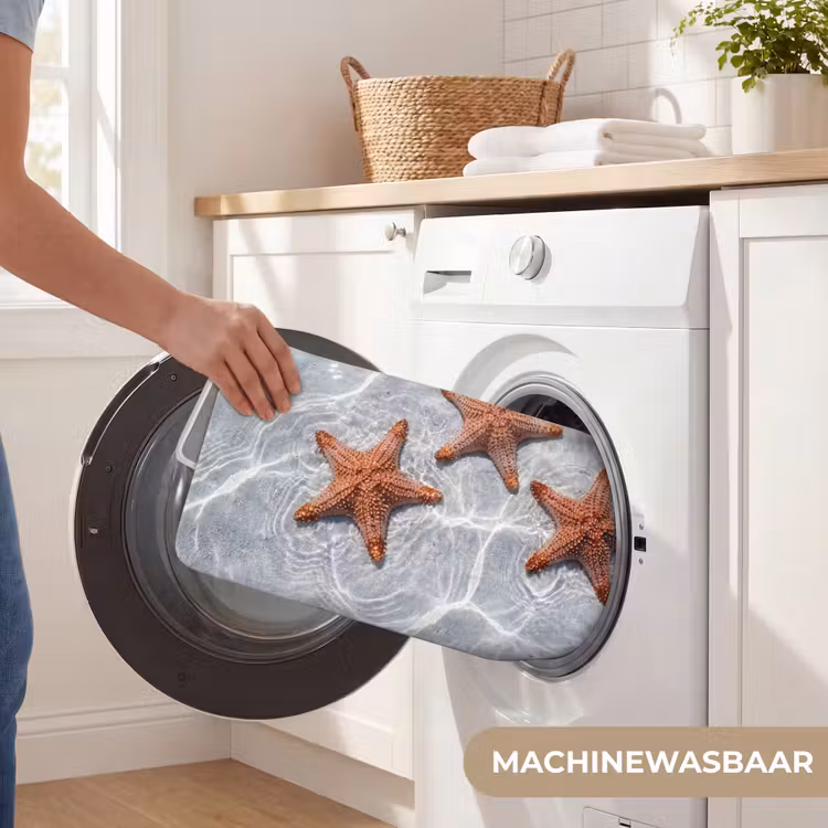 Zeesterren - Water - Helder Badmat klein -USP_WasbaarNL