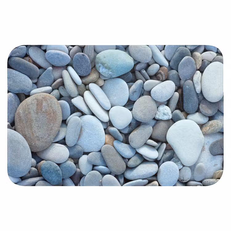 Zen stenen - Natuur - Strand Badmat klein -3d