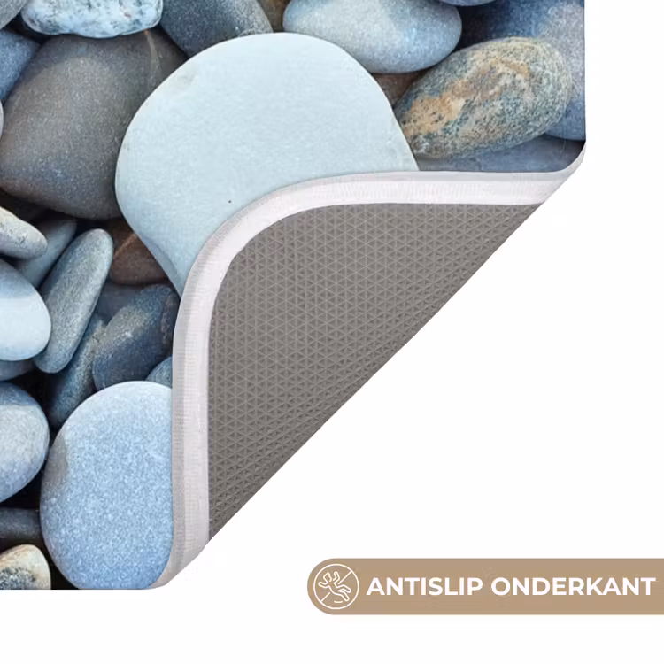 Zen stenen - Natuur - Strand Badmat klein -USP_AntislipNL