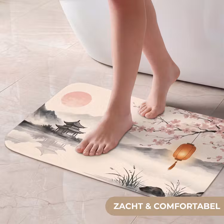 Zon - Japans - Traditioneel Badmat klein -USP_ZachtNL