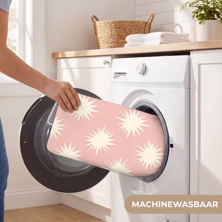 Zonnen - Patroon - Roze Badmat klein 997 -USP_WasbaarNL