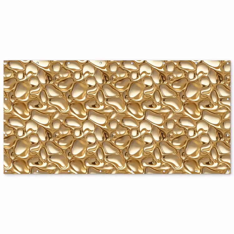 Abstract - Modern - Goud Balkonbeschermer Duitsland klein 596 -zz_3d