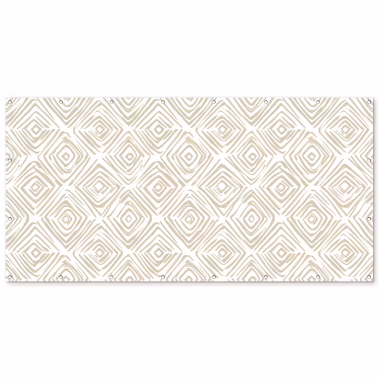 Abstract - Ruit - Beige Balkonbeschermer Duitsland klein 596 -zz_3d