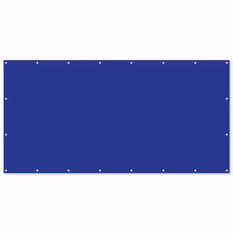 Blauw - Effen kleur - Donkerblauw Balkonbeschermer Duitsland klein 596 -zz_3d