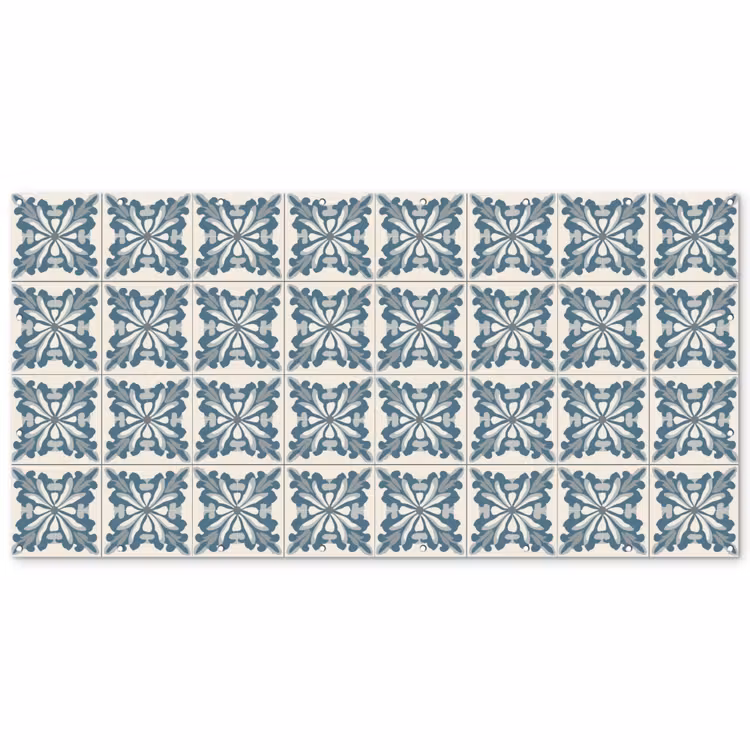 Dessin - Tegel - Blauw Balkonbeschermer Duitsland klein 596 -zz_3d