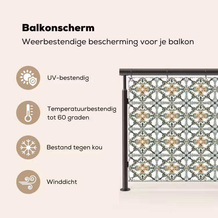 Floraal - Verweerd - Keurrijk Balkonbeschermer Duitsland klein 596 -specs_NL