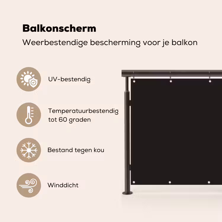 Grijs - Herfst - Seizoenen - Kleuren Balkonbeschermer Duitsland klein 596 -specs_NL