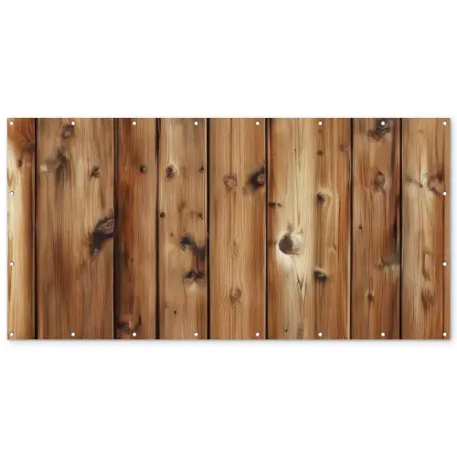 Hout - Planken - Bruin Balkonbeschermer Duitsland klein -zz_3d