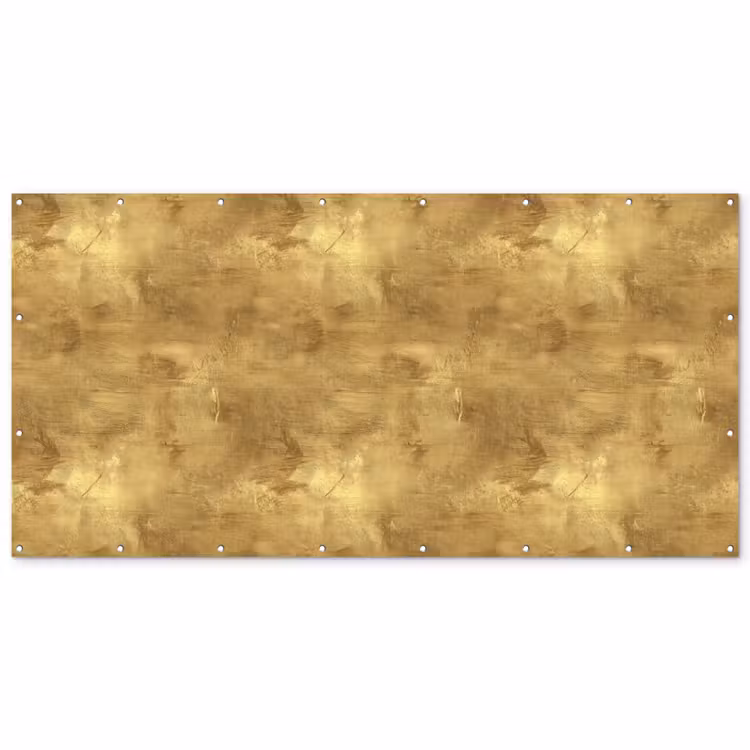Industrieel - Textuur - Goud Balkonbeschermer Duitsland klein 596 -zz_3d