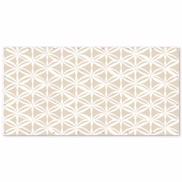 Motief - Modern - Beige Balkonbeschermer Duitsland klein 596 -zz_3d