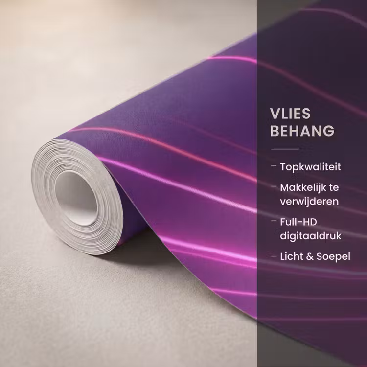 Abstract - Light - Burst - Modern - Colorful Behang Vlies klein -USP_closeupNL