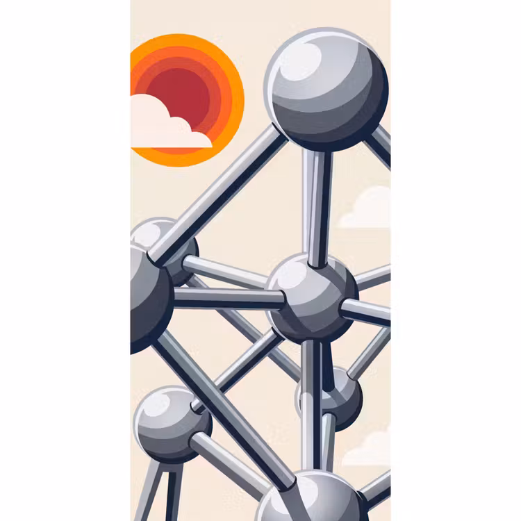 Architectuur - Geometrie - Stad - Modern - Grijs Behang Vlies klein -3d_website