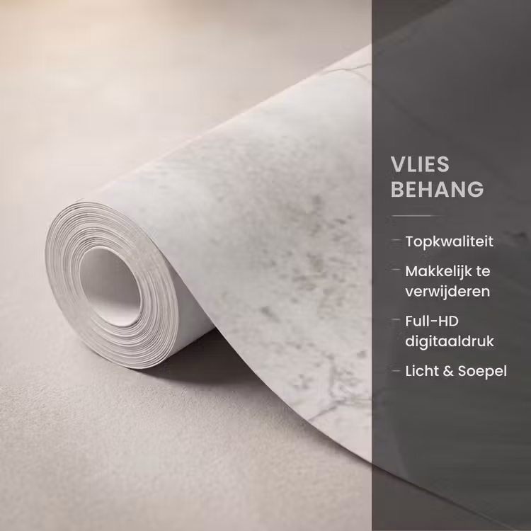 Bananenbladeren - Beton - Groen Behang Vlies klein -USP_closeupNL