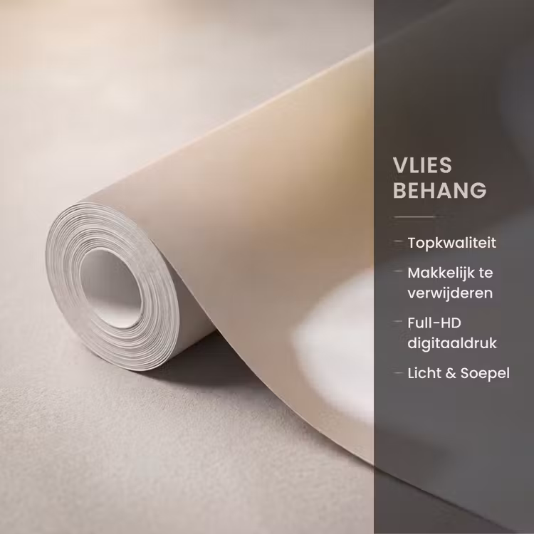 Bloem - Dahlia - Wit Behang Vlies klein -USP_closeupNL