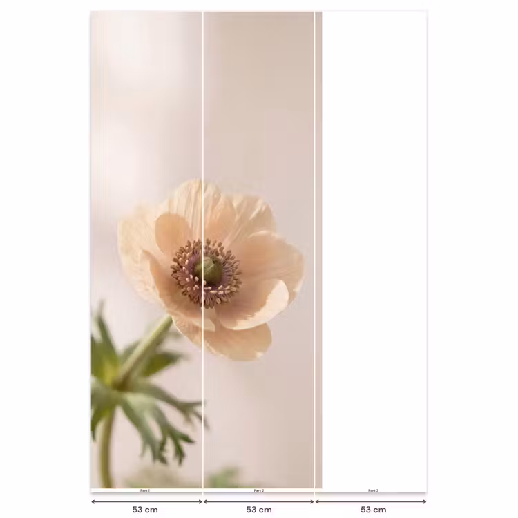 Bloem - Minimalistisch - Groen Behang Vlies klein -USP_banen