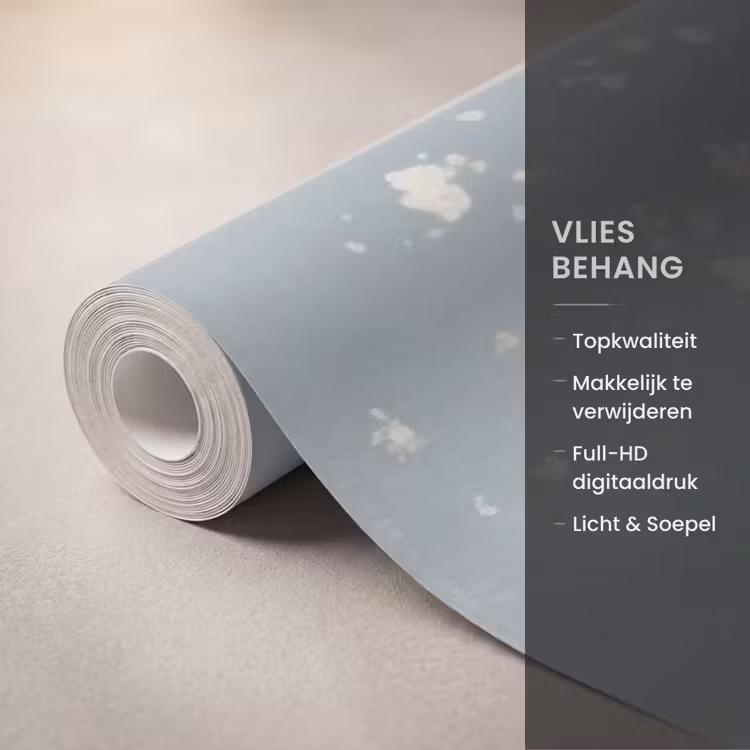 Bloesems - Minimalistisch - Wateroppervlak - Boot Behang Vlies klein -USP_closeupNL