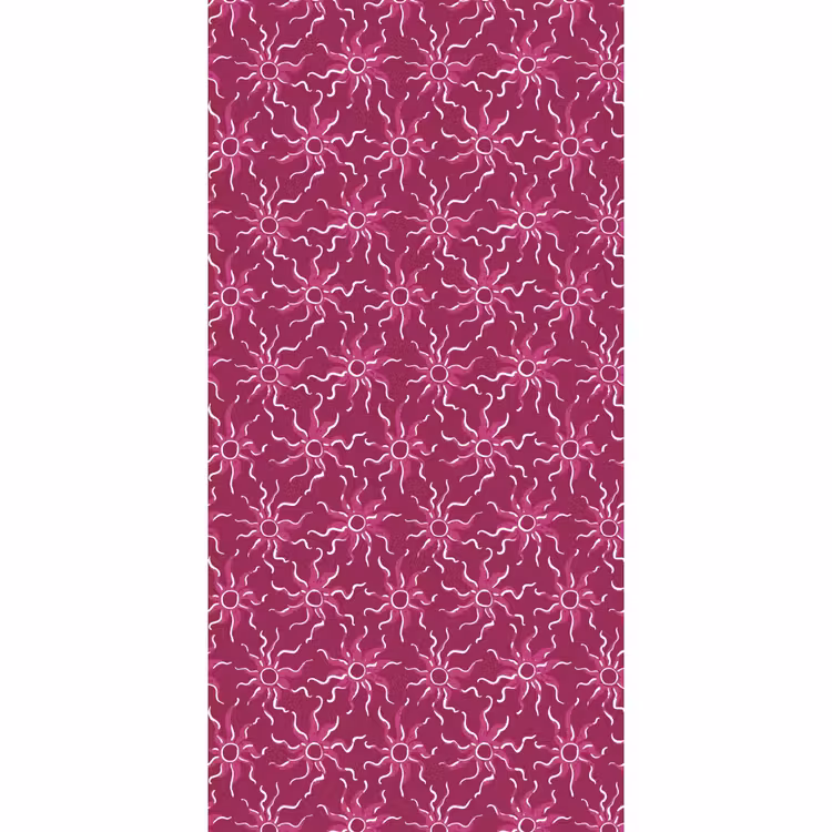 Bohemian - Zon - Magenta Behang Vlies klein 1076 -3d_website