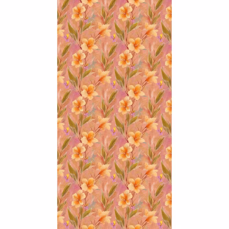 Botanisch - Bloemen - Kleurrijk Behang Vlies klein 1076 -3d_website